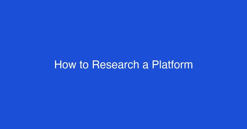 How to Research a Trading Platform Before Using It